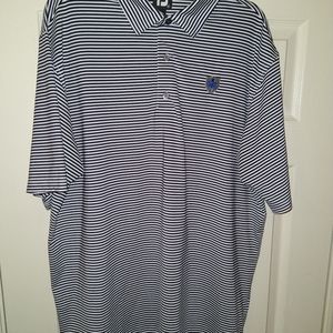 Footjoy FJ Striped Golf Polo Shirt Men's sz XL